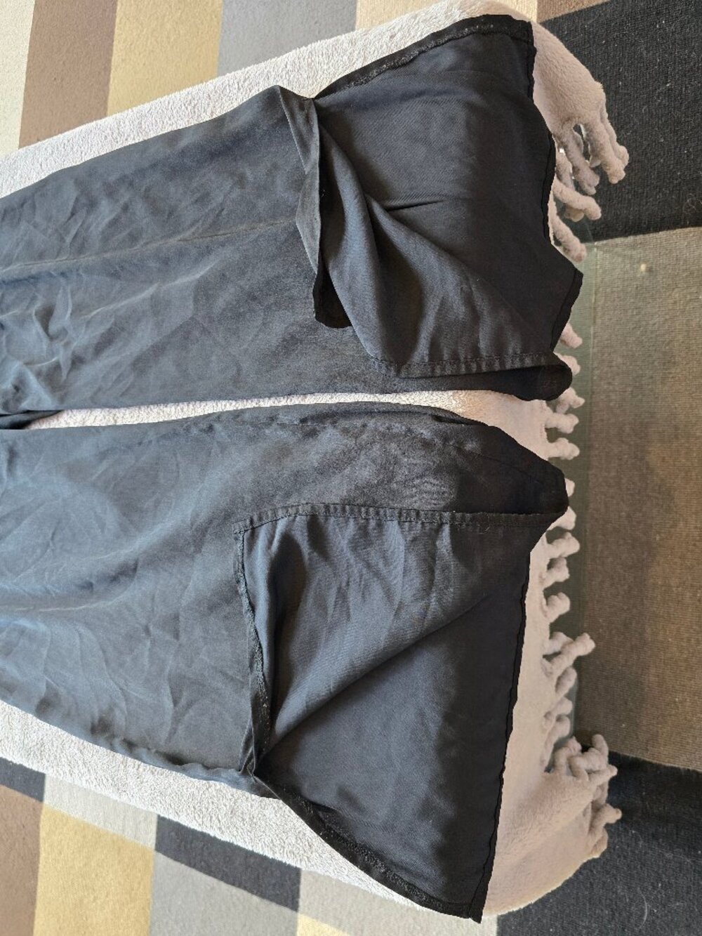 Old Navy palazzo pants wide leg black by ONLY size L - Picture 4 of 7